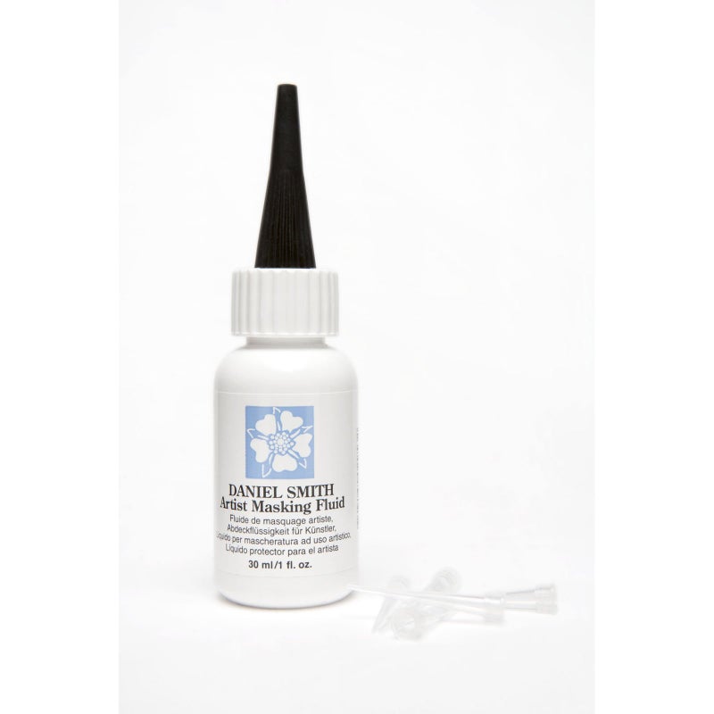 DANIEL SMITH 1oz Bottle with 5 Applicator Tips, Artist Masking Fluid, 284075001 , White - Image 4